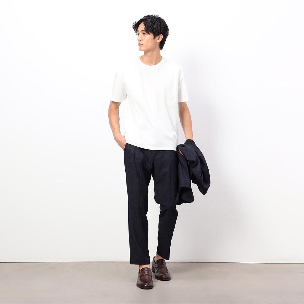 Comme Ca Ism Silky Punch Made In Size Medium T-Shirt, Japan, 47-92TM02-205, White,