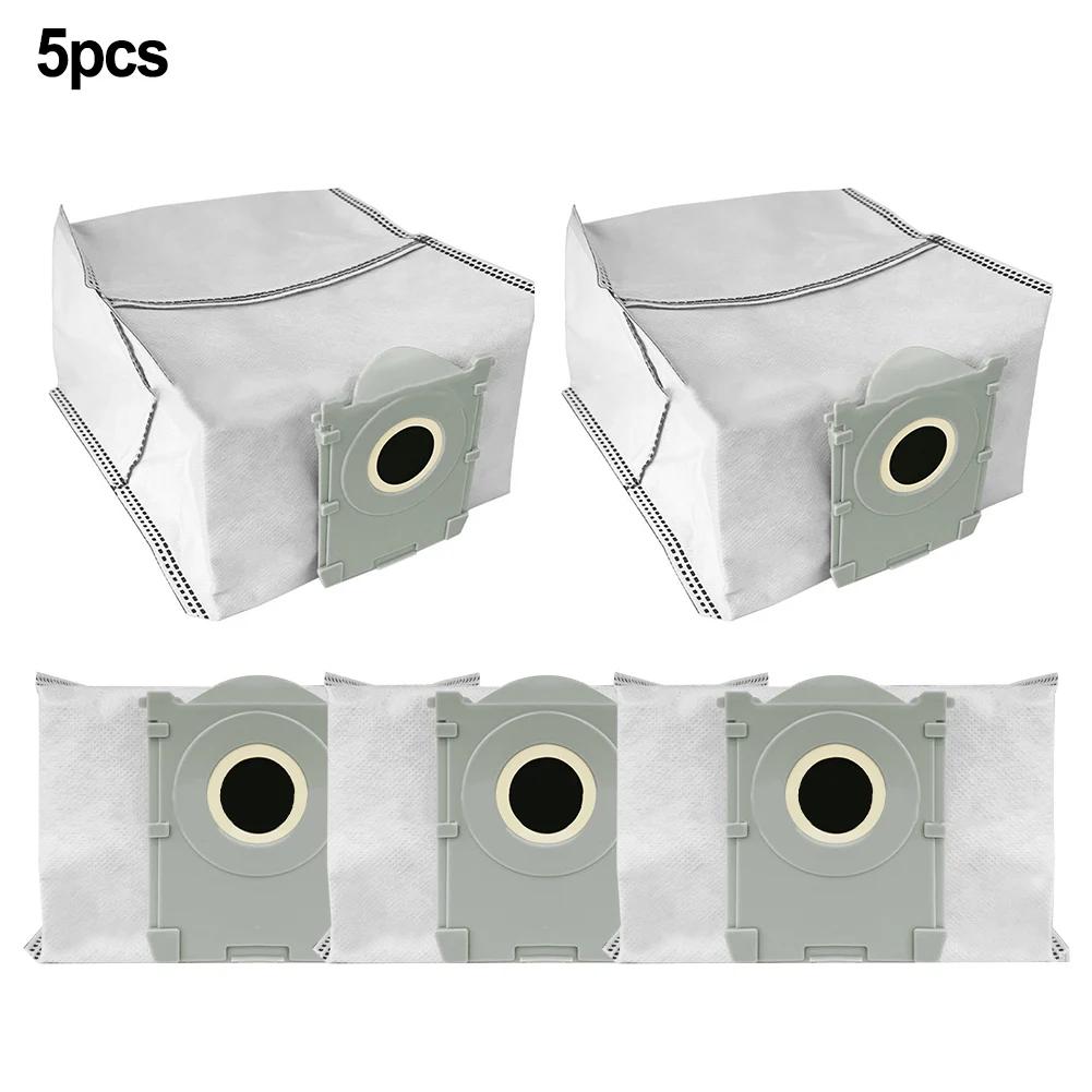 For ECOVACS For Deebot T50 For PRO Floor Cleaning Robot 5 /10 Pcs Dust Bags Vacuum Cleaner Accessories Replacement Parts