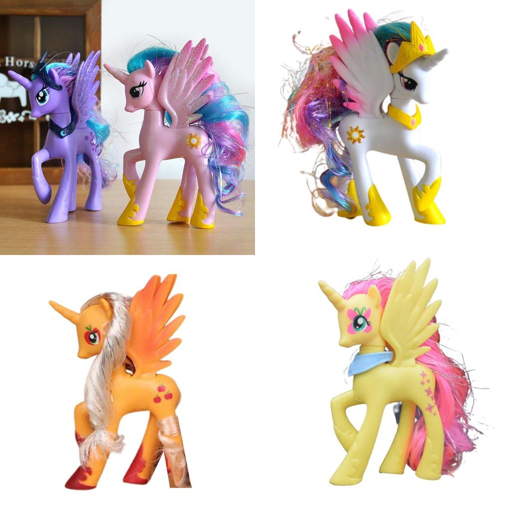 My Little Pony Unicorn Figure Toy Cake Topper For Kids Xmas Birthday Gifts