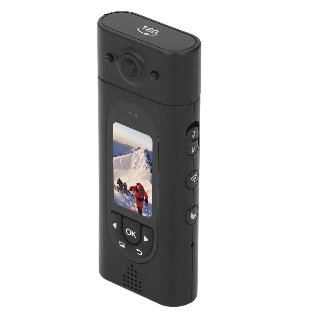 Body Worn Camera with 1.47in Color Screen IP65 Water Resistant Motion Detection 1080P Wearable