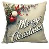 Heimdekoration Frohe Weihnachten & Tannenzapfenmuster Kissen Muster Kissenbezug Geeignet für Sofa Schlafzimmer Auto Kissenbezug
