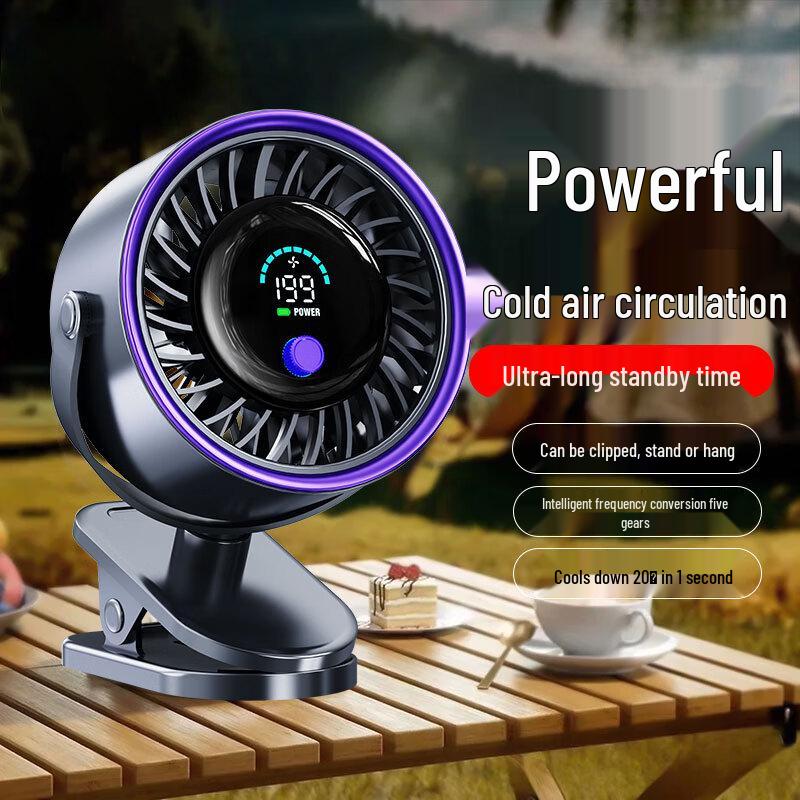 Kobins Portable USB Clip Desk Fan