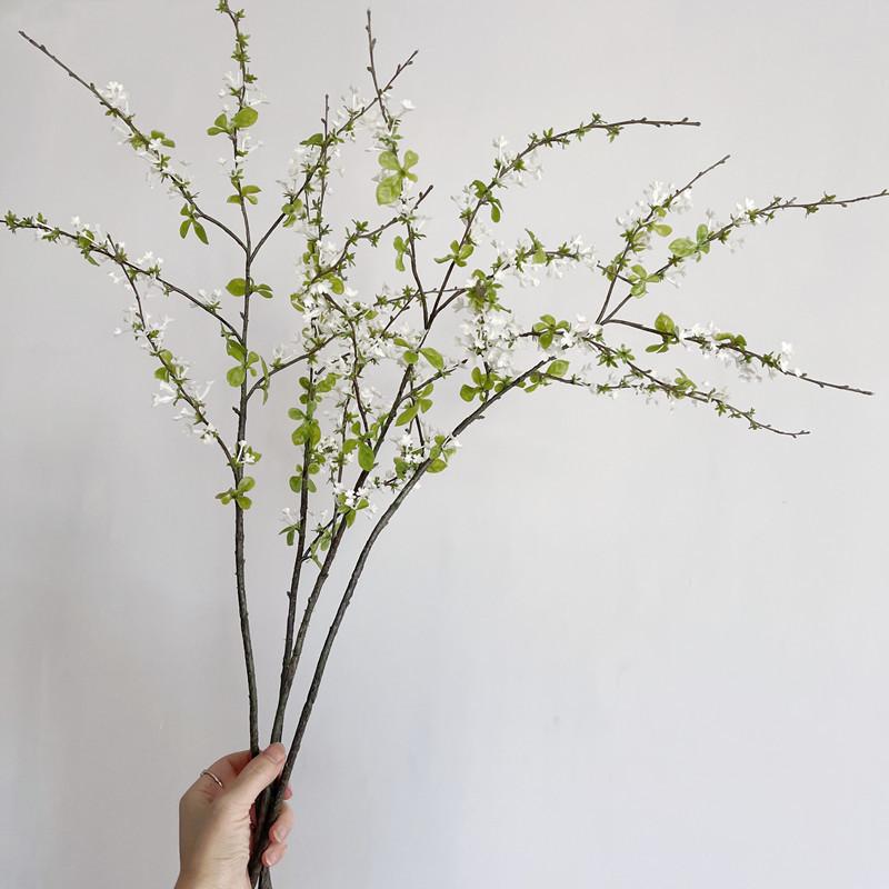 

3pcs Artificial Willow Branches Faux Greenery Stems, 34.64Inch Long Stem Twig Greenery Branches Flowers for Tall Vase Home Wedding Office Decor 3pcs зелёный