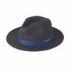 Cappello Panama Jazz Estivo in Erba Intrecciata per Uomo e Donna Protezione Solare Traspirante per Esterno Cappello da Sole da Spiaggia a Tesa Larga Cappello da Spiaggia