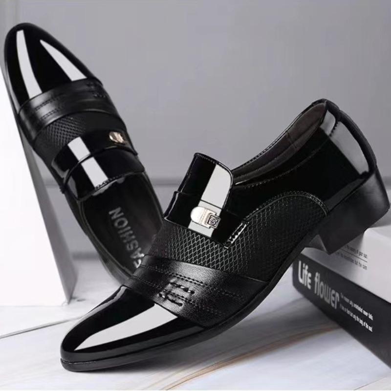 Fashion Men's Dress Shoes Classic Leather Business Shoes Fashion Casual Office Shoes for Men Oxfords Loafers Men Casual Leather Footwear
