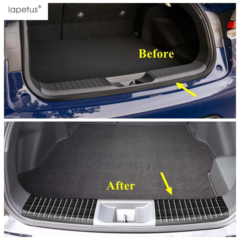Rear Door Sill Strip / Trunk Plate Guard Foot Pedal Protector Cover Trim Fit For Toyota Prius 60 Series 2024 Accessories