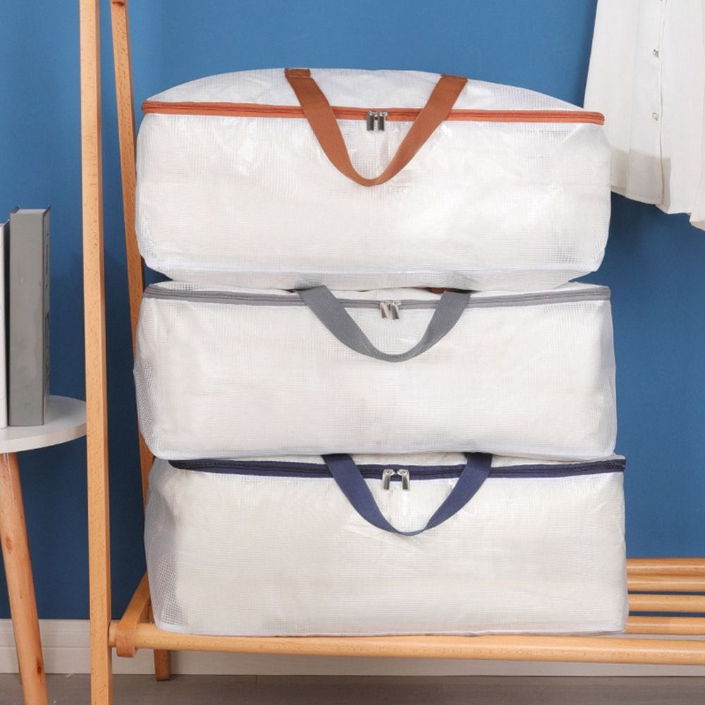 

Утолщенный прозрачный органайзер для одеял, большая вместительная сумка для хранения багажа, гардероб