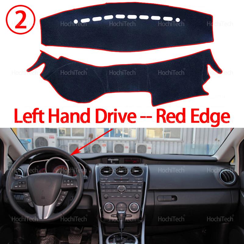 Dashboard Cover Protective Pad Dash Board Sunshade Carpet Anti-UV Dashmat for Mazda CX-7 CX7 CX 7 ER 2006-2014 2010 2012 2013