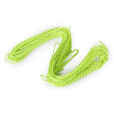 Cuerda tensora reflectante fluorescente verde de 1,8 mm para tienda de campaña, cuerda tensora para acampar, paracord