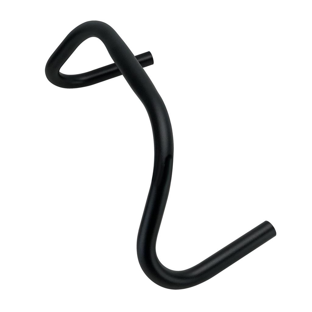 Mountain Bike Handlebar 390mm MTB Bent Handle Bar Replacement Component Parts Accessories Replace Comfortable Grip
