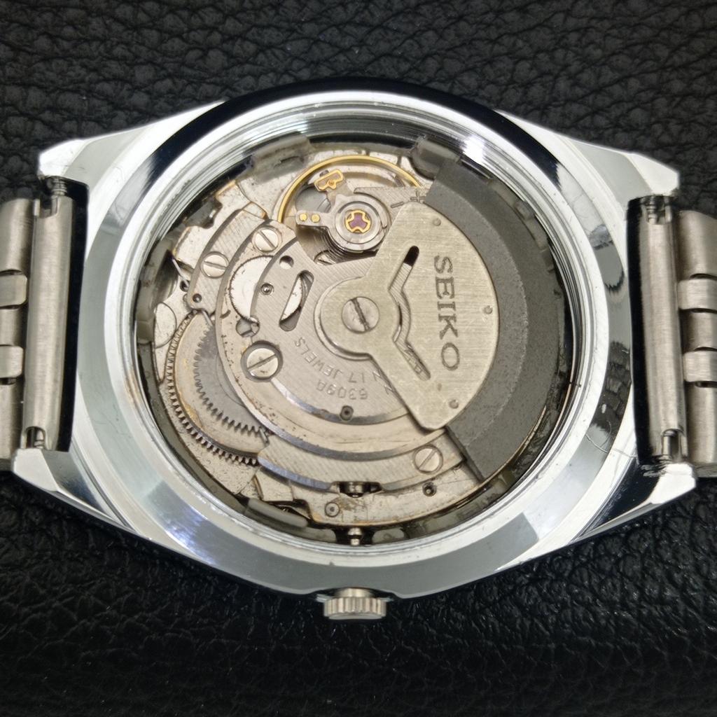 JAPAN VINTAGE REFURBISHED SEIKO 5 AUTOMATIC MENS ROMAN FIGURE WATCH a442658-1