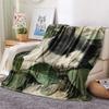 Sleeping Cats  Print Flannel Blanket, High Quality Comfortable for All Seasons, Home Decor, Warmth and Comfort