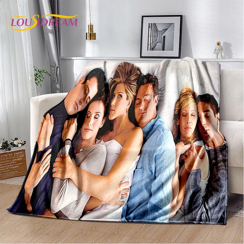 HD Friends TV Show 3D Printing Soft Plush Blanket,Flannel Blanket Throw Blanket for Living Room Bedroom Bed Sofa Picnic Cover