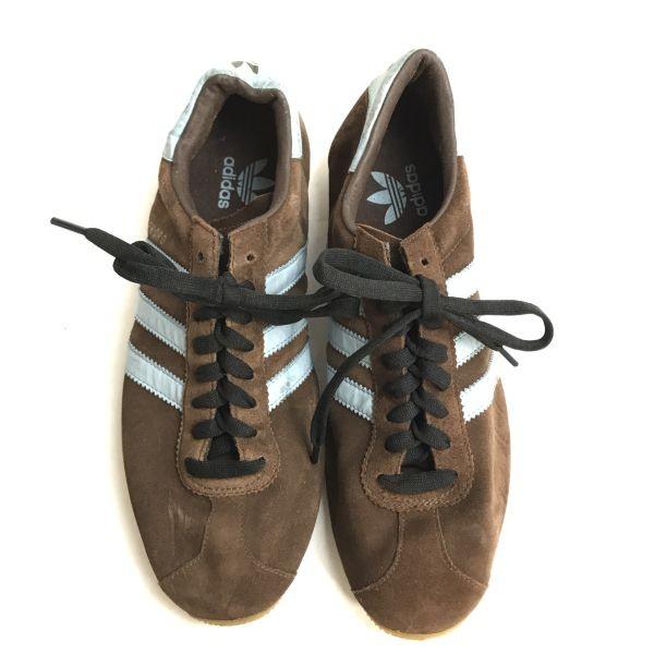 Adidas REKORD Leather Sneakers Brown Size 8.5 (26.5cm) Indonesia Made 00s Reissue Rare(USED)
