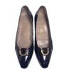 8.9"" 5 1/2 C Pumps Enamel Black Women Storage Box Used
