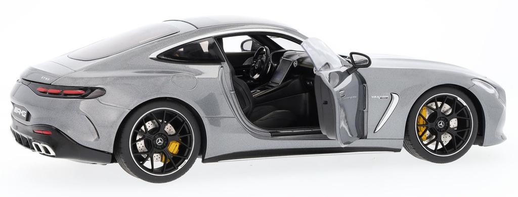 Genuine GT 63 Coupe Selenite Gray Scale Scale Model [Mercedes-Benz Collection] Mercedes-AMG 4MATIC+ (C192) 1/18