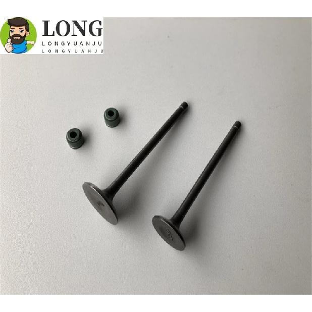 High quality motorcycle Intake valve and exhaust valve CG125 5.5mm Engine valve stem with oil seal and for Honda 125cc CG 125