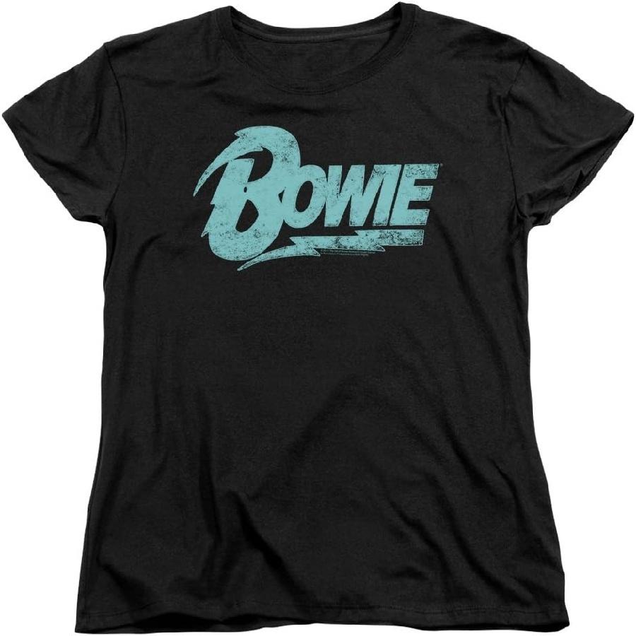 David Bowie - Womens Logo T-Shirt S