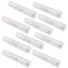AEE4-10 Pack Refillable Acrylic Paint Markers White Paint Marker Pens 15Mm For Rock Painting Wood