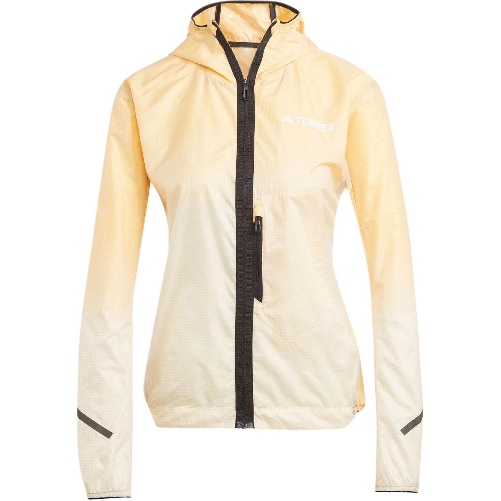

Adidas SS24 Terrex Series Outdoor Sports Hooded Zipper Slim Jacket Women Jacket Yellow IN2908 XS