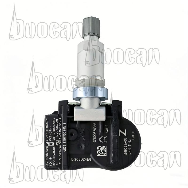 4 PCS Tire Pressure Monitor Sensor 407003JA0B 407003JA0A 433MHz For Infiniti Q50 Q60 Q70 QX50 QX56 QX60 Nissan Murano Pathfinder