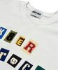 SK8ER ROCK Collage Pop Logo T-Shirt ((White))