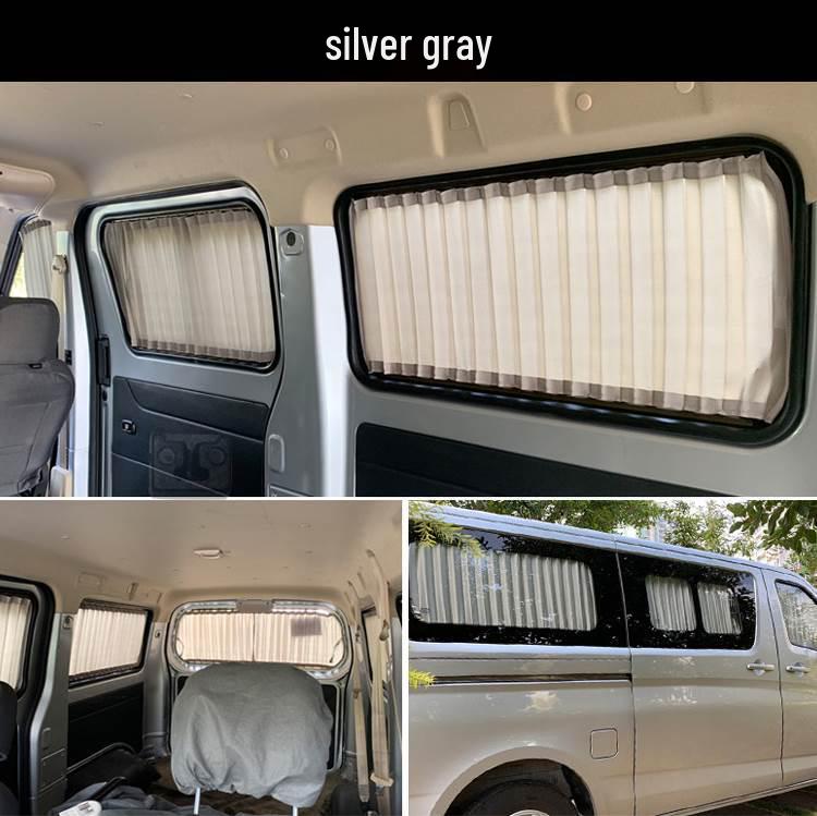 Aluminum Alloy Dual Guide Rail Sunshade Curtains for Dongfeng Xiaokang K17 Side Windows