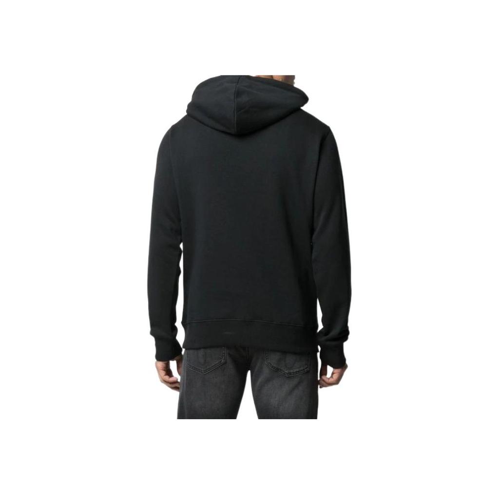 Calvin Klein Logo Print Pullover Casual Hoodie Men hoodies Black J30J314557-BEH