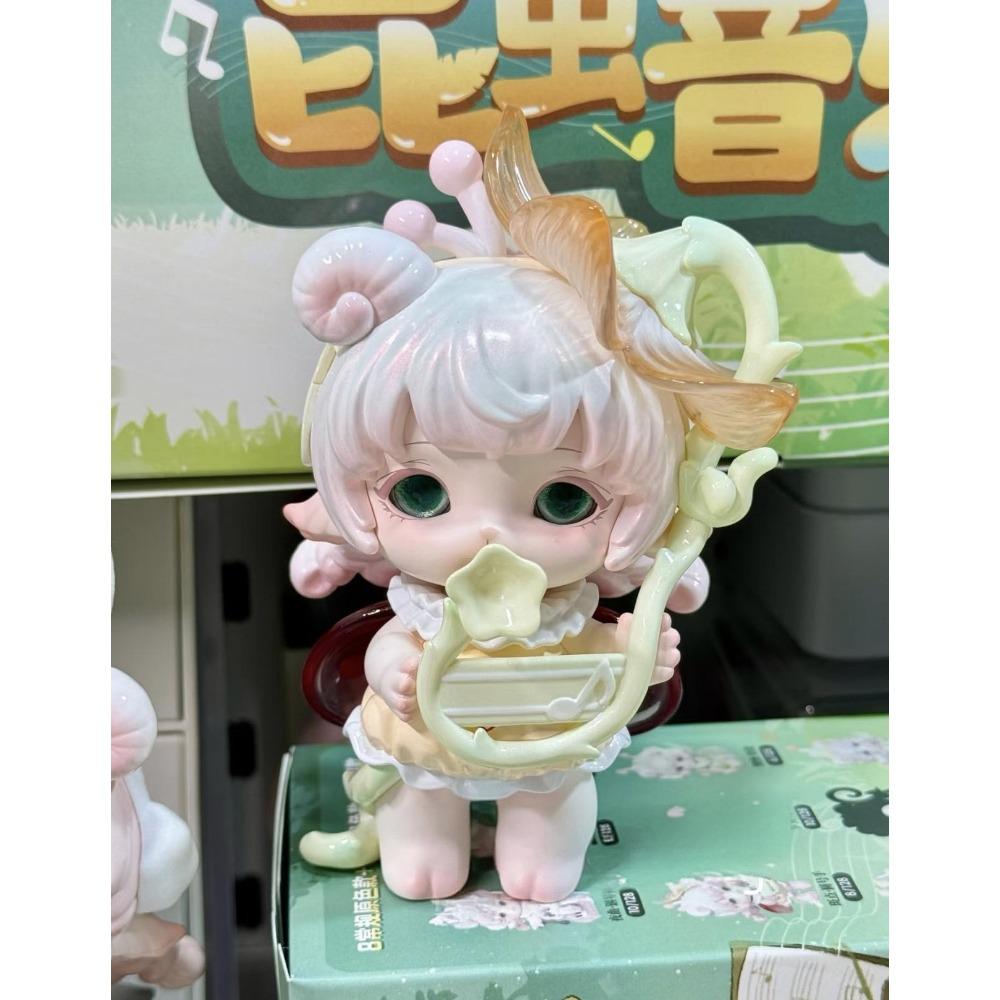 Pinyun Genuine MiJuan Insect Music Blind Box Trendy Cute Doll Handmade Desktop Ornament Ideal Female Birthday Gift