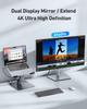 BENFEI Laptop Stand USB-C 7-in-1 Docking Station, HDMI 4K@60Hz, SD X 1, Micro SD X 1, 100W Power Delivery, 10Gbps, USB-C 3.2 X 1, USB-A 3.2 X 2, Compa