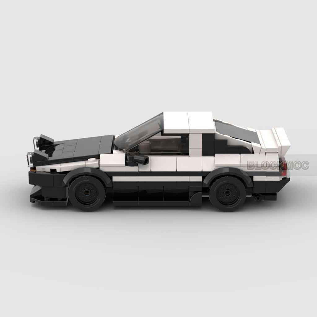 Small Particle AE86 Racing Car Educational Building Blocks Toy for Children