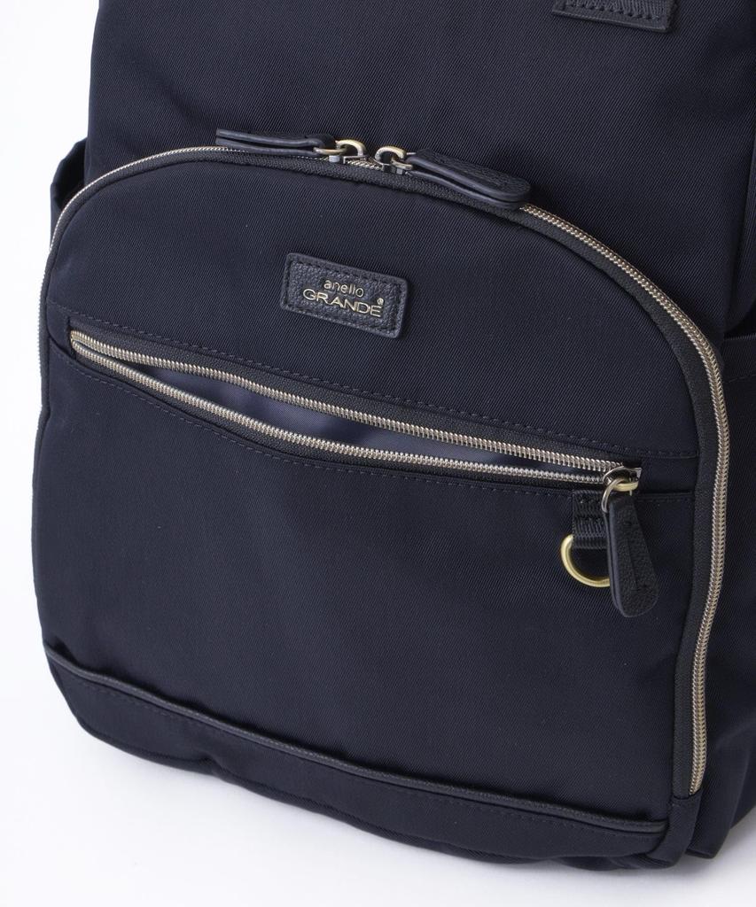 ECLAIR Backpack, A4 Size, Water-Repellent, 10 Pockets, Studs, Multifunctional