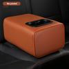Car Second Row Rear Central Armrest Box with Cup Holder Arm Rest For SKODA Octavia Rapid Yeti Fabai KAROQ Superb 2010-2023