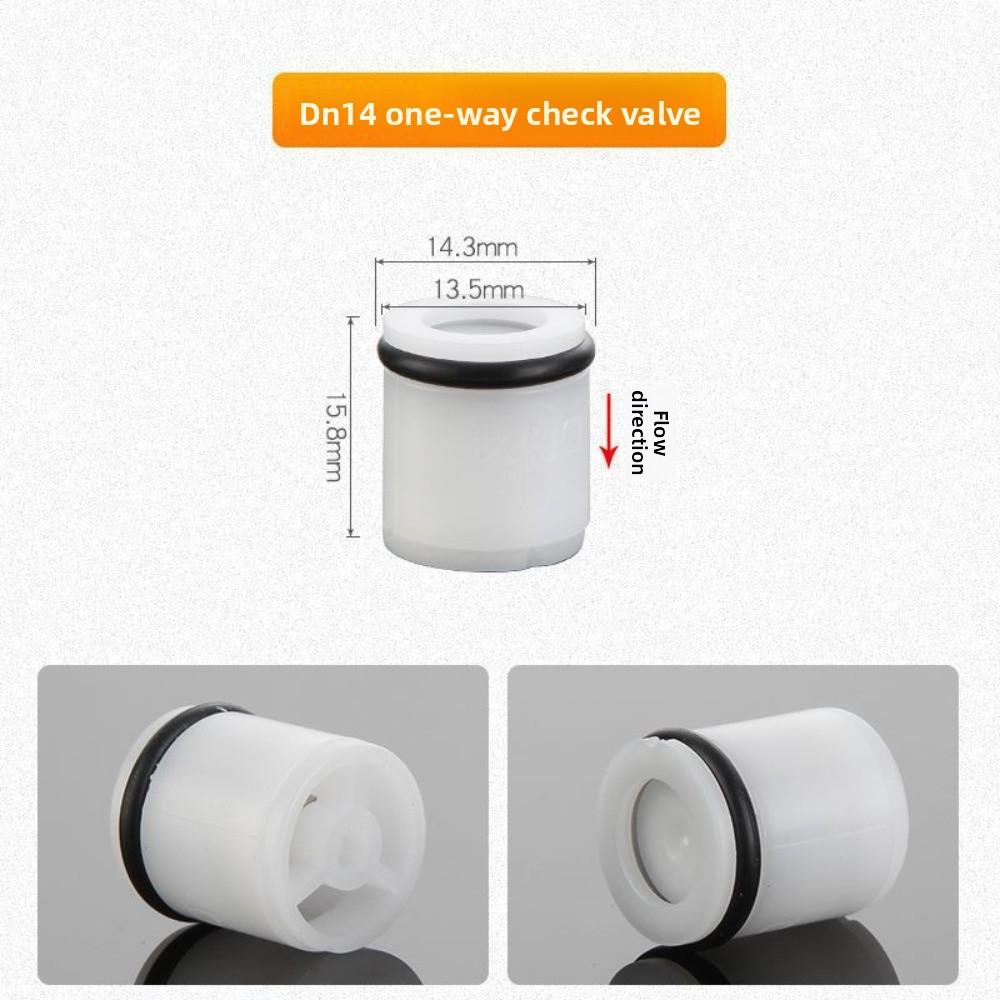 

8~20-50mm O.D Inner Plug Check Valve Element Water Treatment Non-return Valve Spool Garden Irrigation Aquarium Fittings