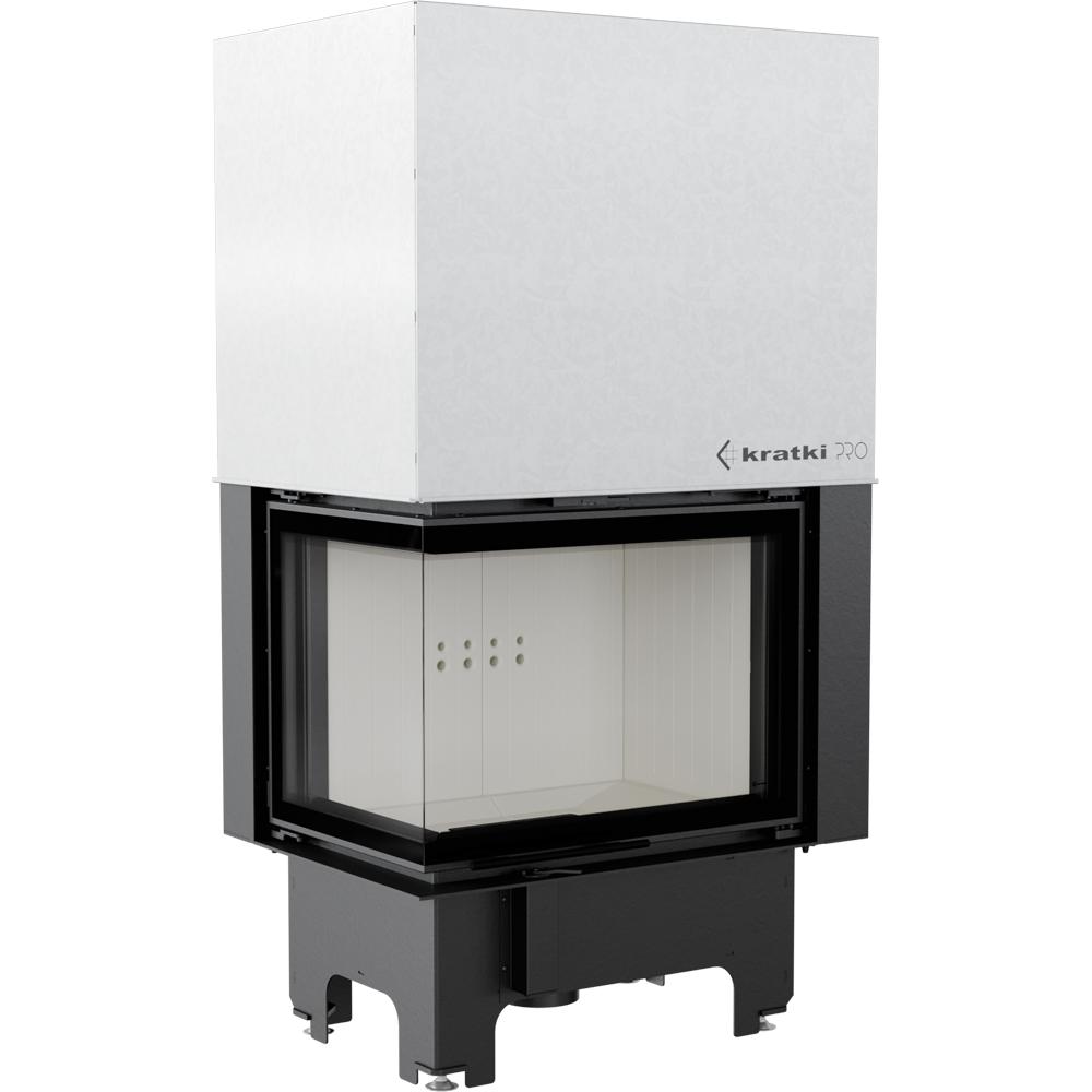 Steel fireplace KRATKI VNL 700/480 12 kW Ø 200 Lift-up