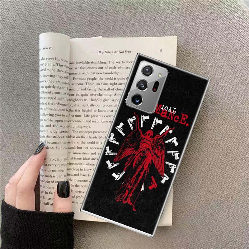 My Chemical Romance MCR Phone Case For Samsung A17 A16 A26 A36 A56 A14 A24 A34 A54 A04S Galaxy A12 A22 A32 A52S A42 A72 M30S M12