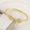 European and American Classic Luxury Stone Bow Colorful Zircon Bracelet Hand Jewelry