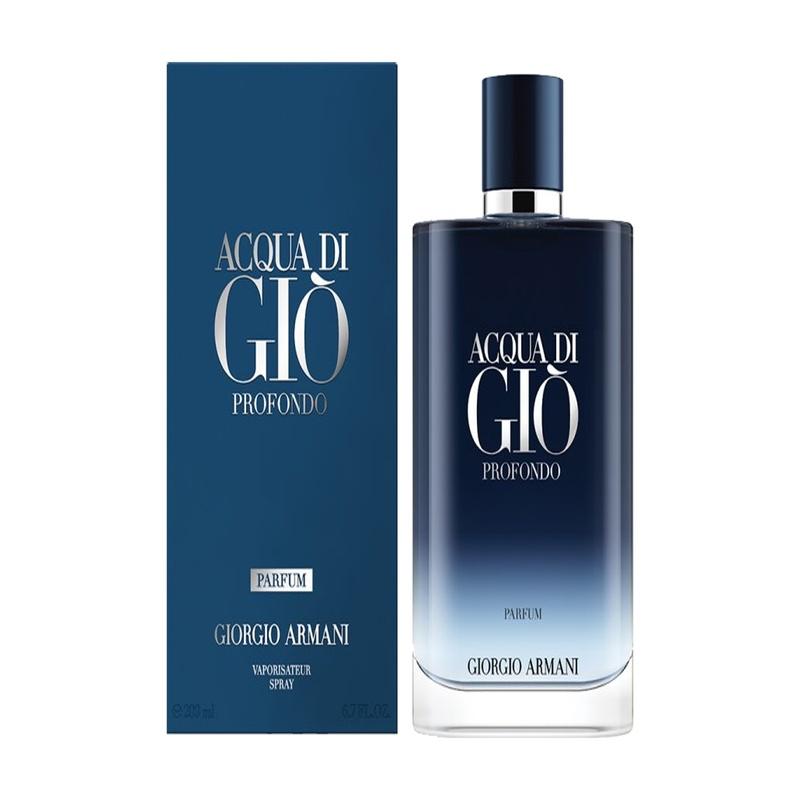Armani Love for Men Dark Blue Edition Fragrance Perfume Aquatic Fragrance Fragrance Fragrance Parfum Lemon Seaweed Amber 200ml