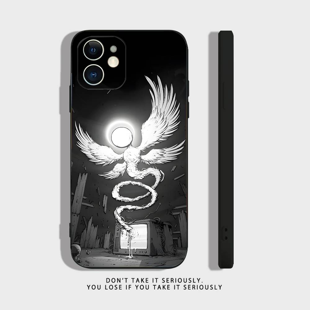 Cool The Binding of Isaac For iPhone 17,16,15,14,13,12,11,Pro,X,XS,Max,XR,Plus,Mini Soft Silicone Phone Case Black Shockproof