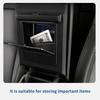 Tesla Armrest Hidden Compartment Storage Box - Center Console Organizer With Secret Compartment For Tesla Model 3/Y (-)