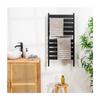 Porte-serviettes Électrique - Towarall - InnovaGoods - 10 Barres - Noir - Programmable