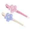 Sakura Flower Hair Clip For Girls Secure Hold Hairpin With Realistic Petals Comfortable Resin Design For Long Wear