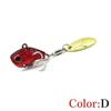 1 Stuks Roterende Metalen VIB Trillingen Aas Spinner Lepel Vissen Lokt 13g 16g 20g Jigs forel Winter Vissen Harde Aas Visgerei Pesca