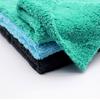 Hot Cutting Coral Velvet Microfiber Edgeless Cleaning Polishing Towel Cloth Car Detailing Super Soft Edgeless Microfiber Towel