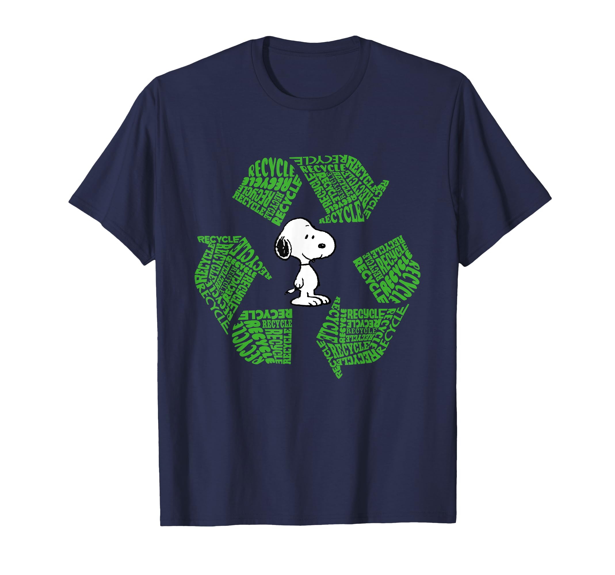

PEANUTS Snoopy Recycle Sign T-shirt