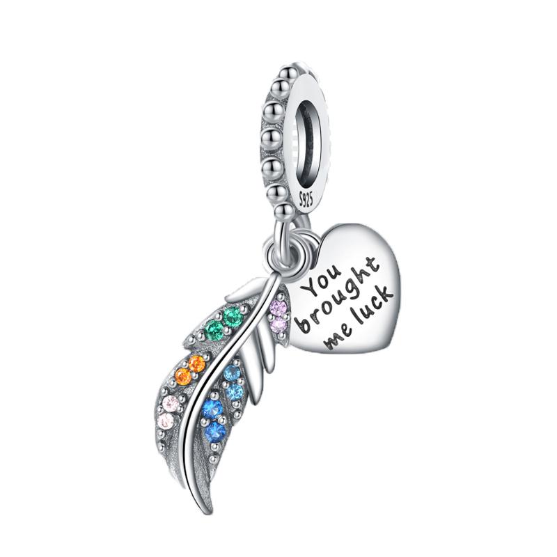 Copper Butterfly Bee Swallow Tree Charm Beads Fit For Original Bracelets Necklaces Diy Women'S Jewelry