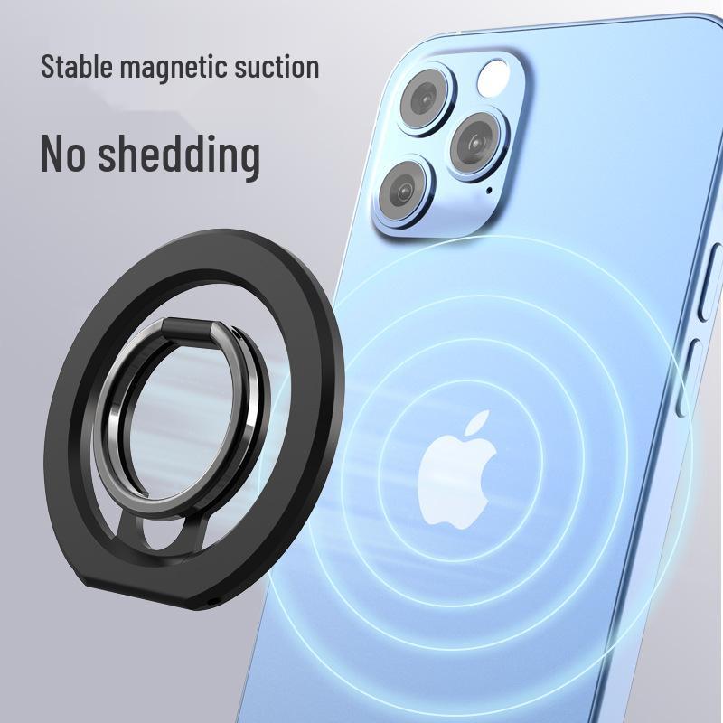 Slim Rotatable Aluminum Phone Holder with Magnetic Magsafe Compatibility