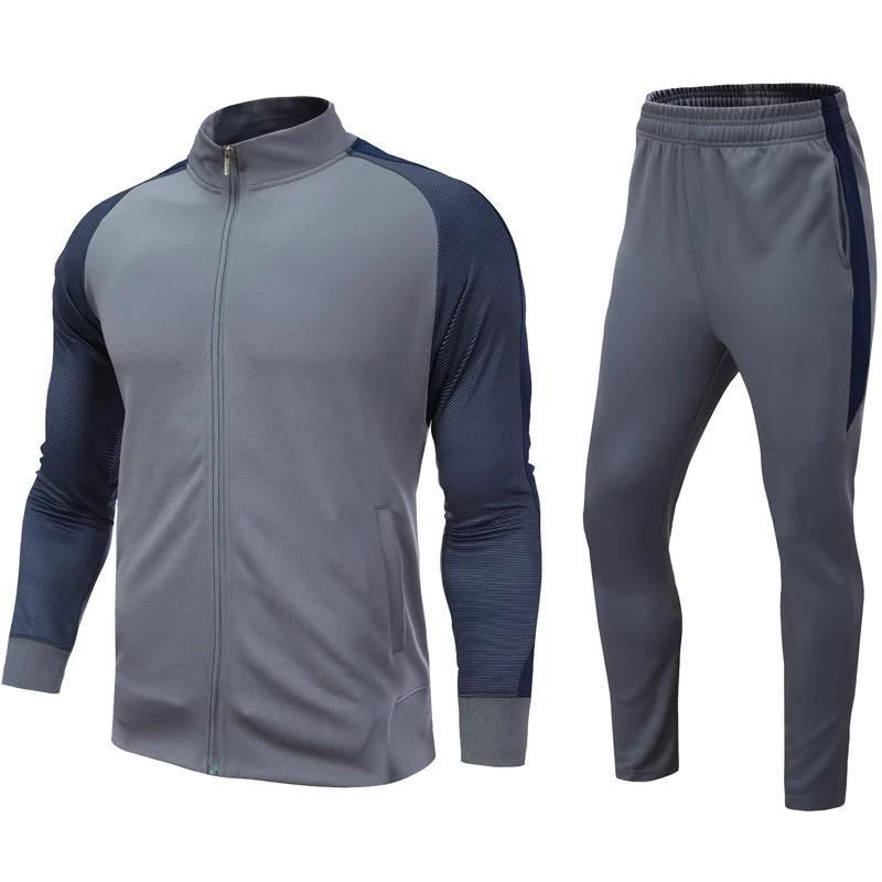 Unisex Long Sleeve Soccer Training Kit Set Men Women Teens Winter Sportswear