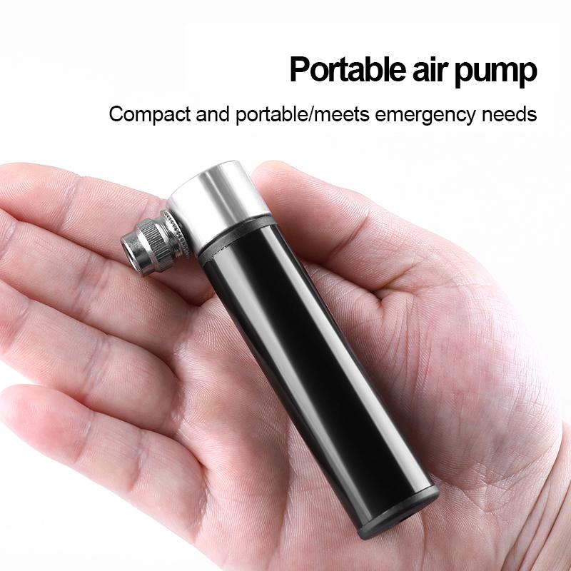 Mini Bike Pump Schrader Presta Valve Mtb Road Cycling Pump Aluminum Alloy Bicycle Hand Air Pump Tire Inflator Accessories
