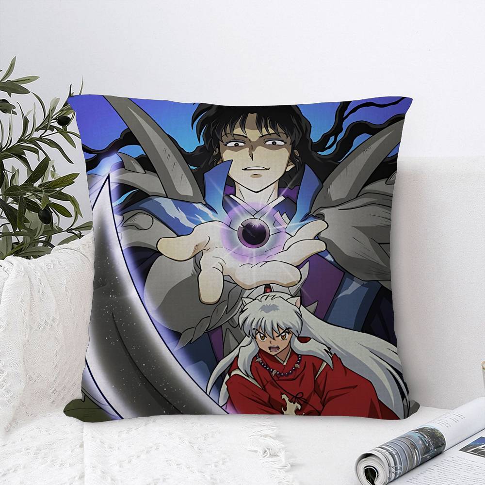 

Japen Anime I-Inuyasha Maple Design Cushion Cover Happy Autumn Harvest Decor Holiday Decorati Pillow Cover 30cmx30cm